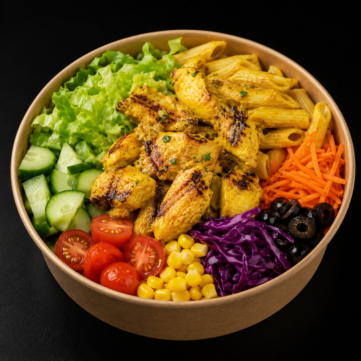 Zerdeçallı Tavuklu Bowl