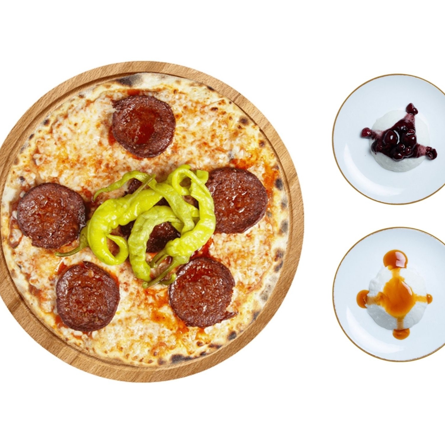 Kasap Sucuklu Pizza (Orta)