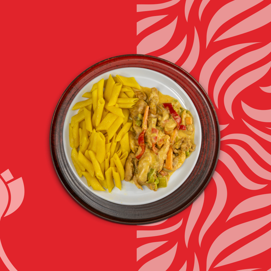 Sultan'ın Köri Soslu Tavuk & Penne Makarnası