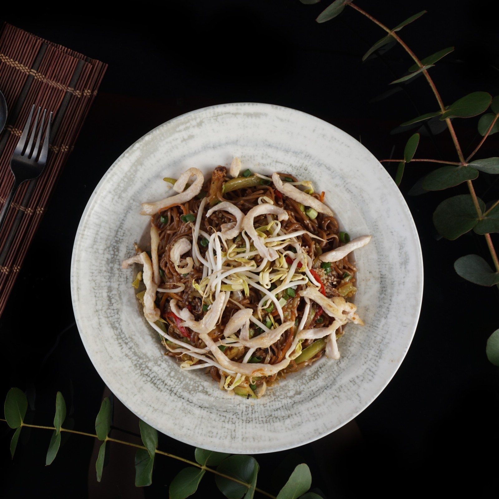Tavuklu Soba Noodle