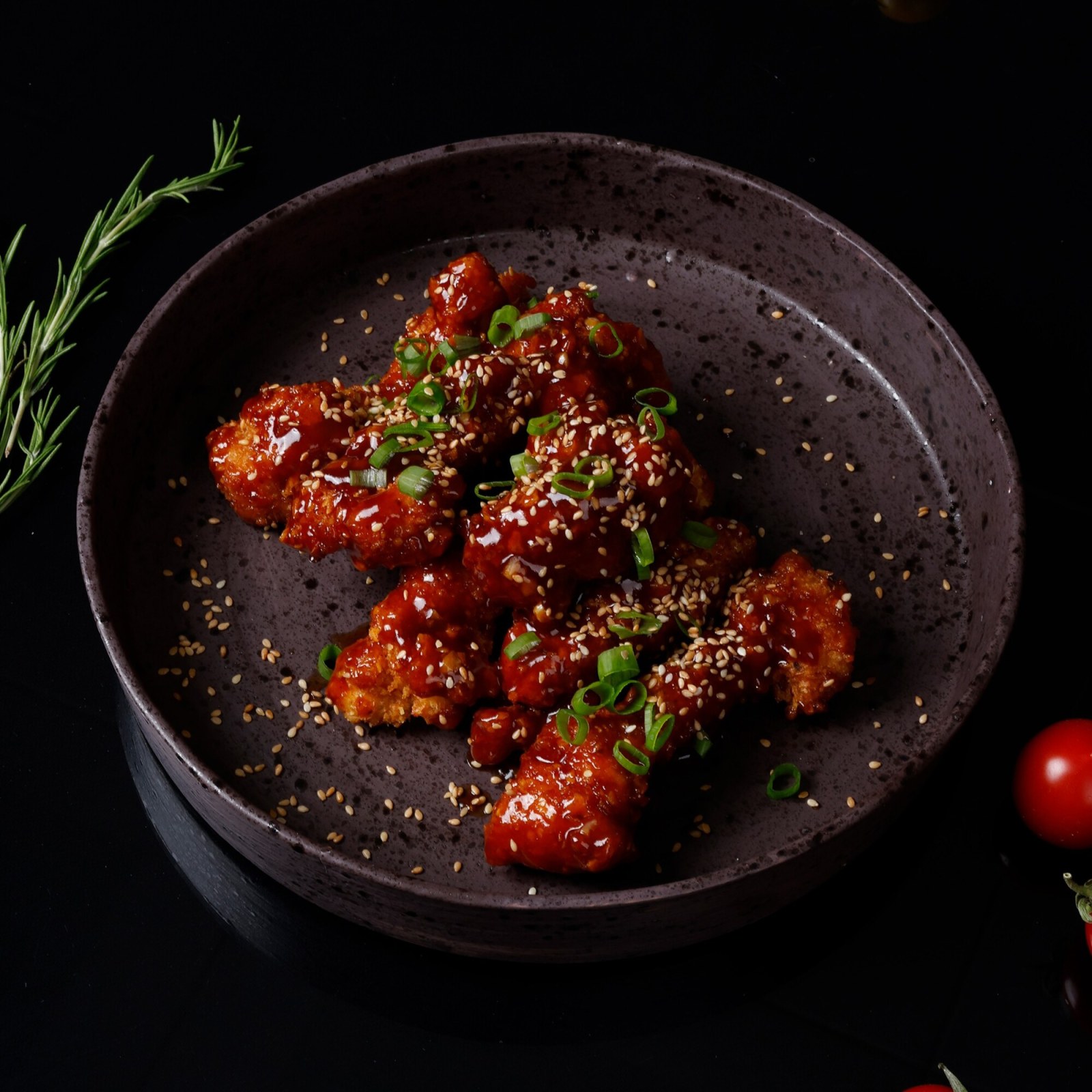 Spicy Korean Fried Crispy Chicken