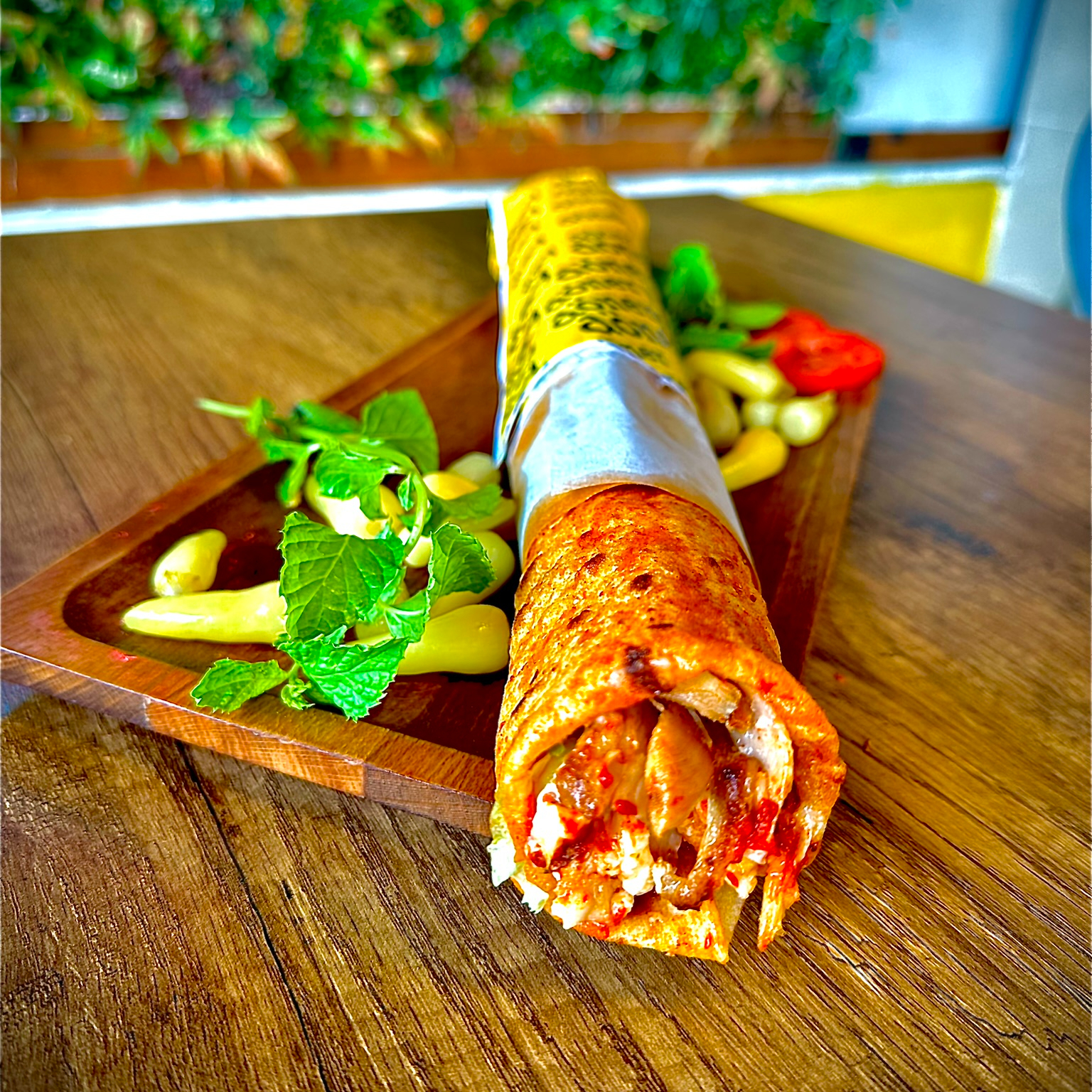 Bazuka Tavuk Döner Dürüm (50 cm.)