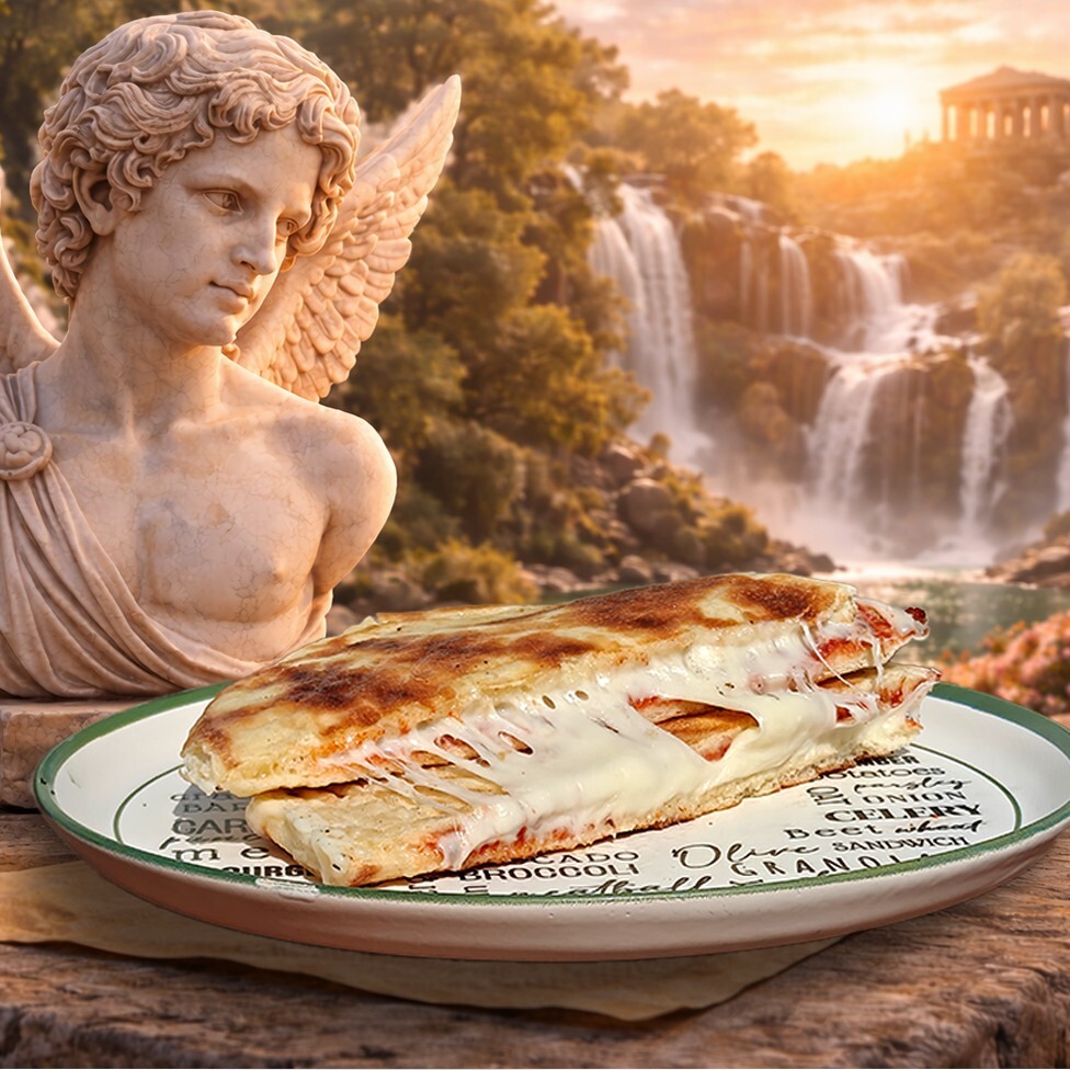 Bazlamalı Eros Kaşarlı Tost