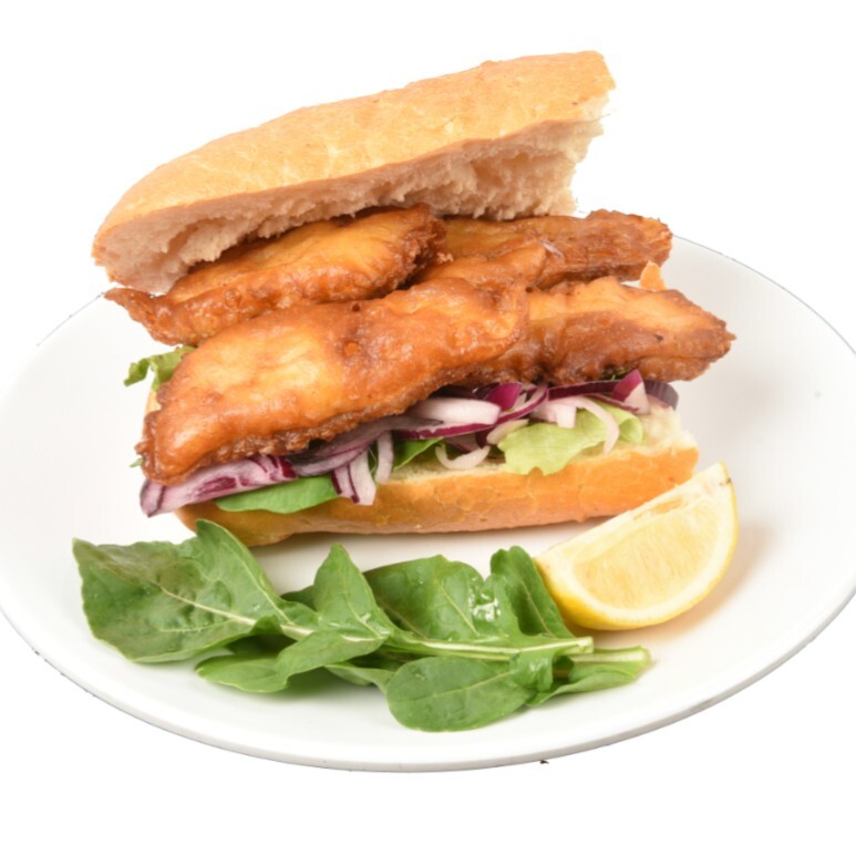 Ekmek Arası Soslu Mezgit
