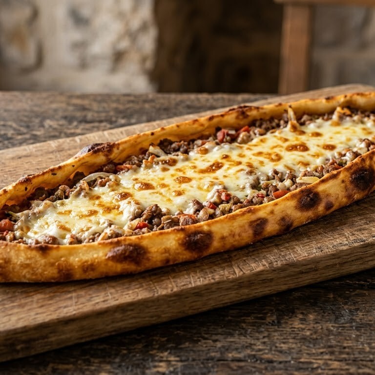 4'lü Kıymalı Kaşarlı Pide Menü