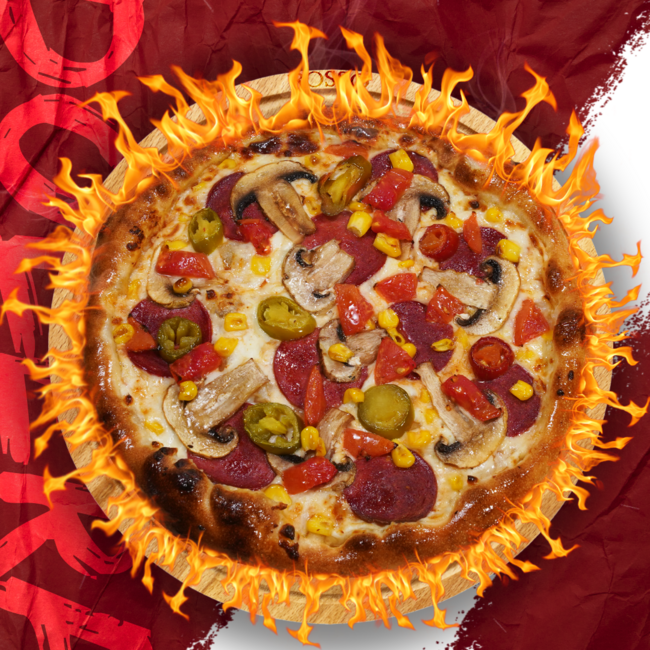 Dolere La Pizza (Acılı) (Büyük)