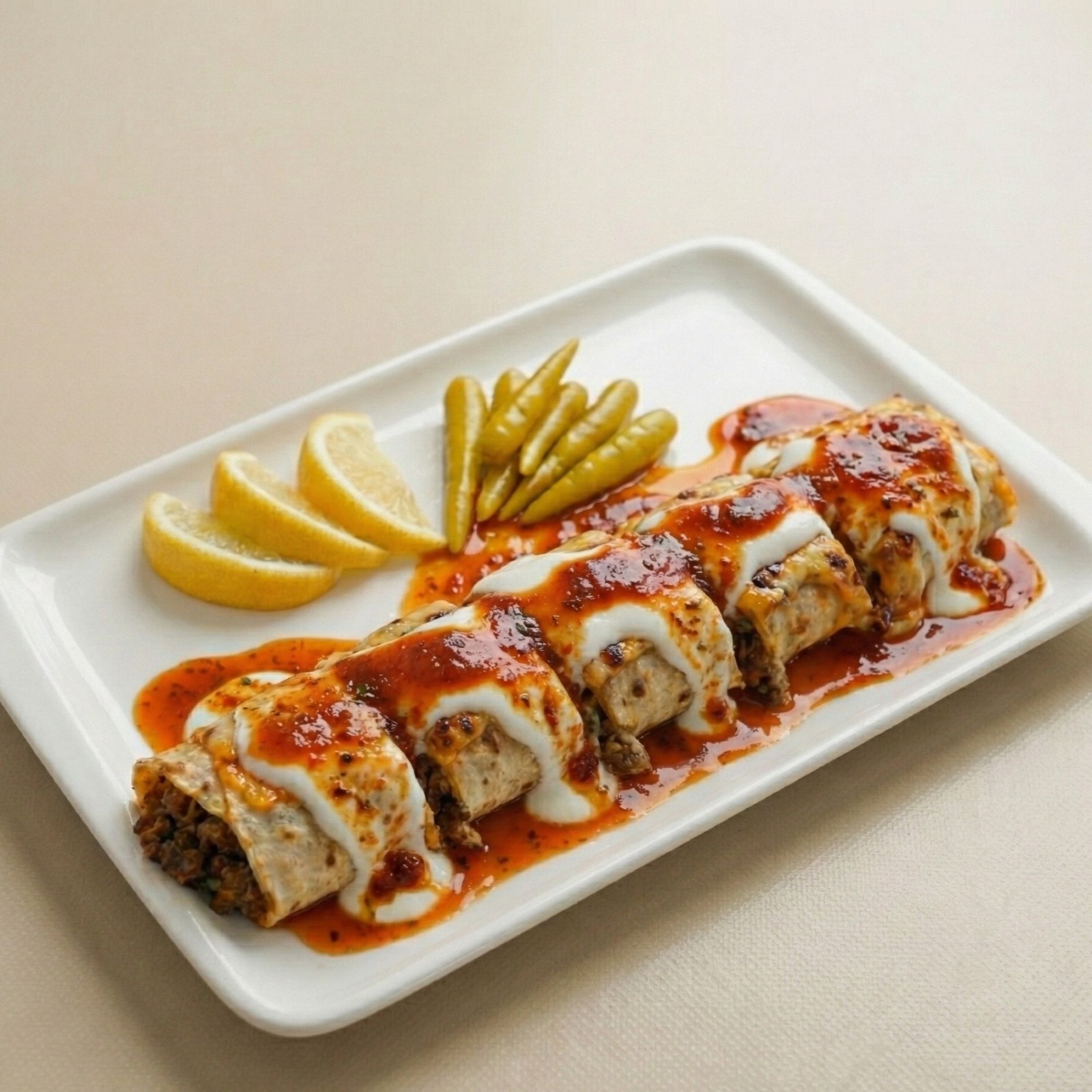 Et Tantuni (Yoğurtlu)