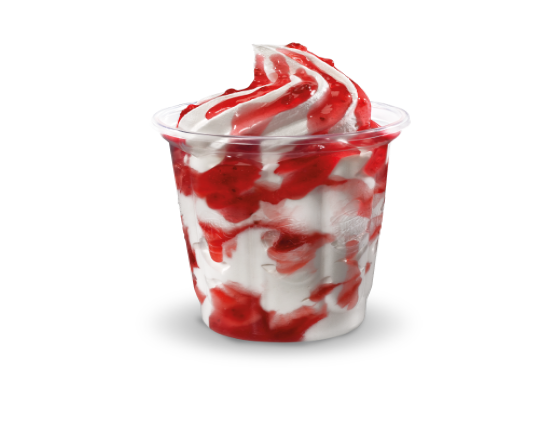 King Sundae (Çilek Soslu)