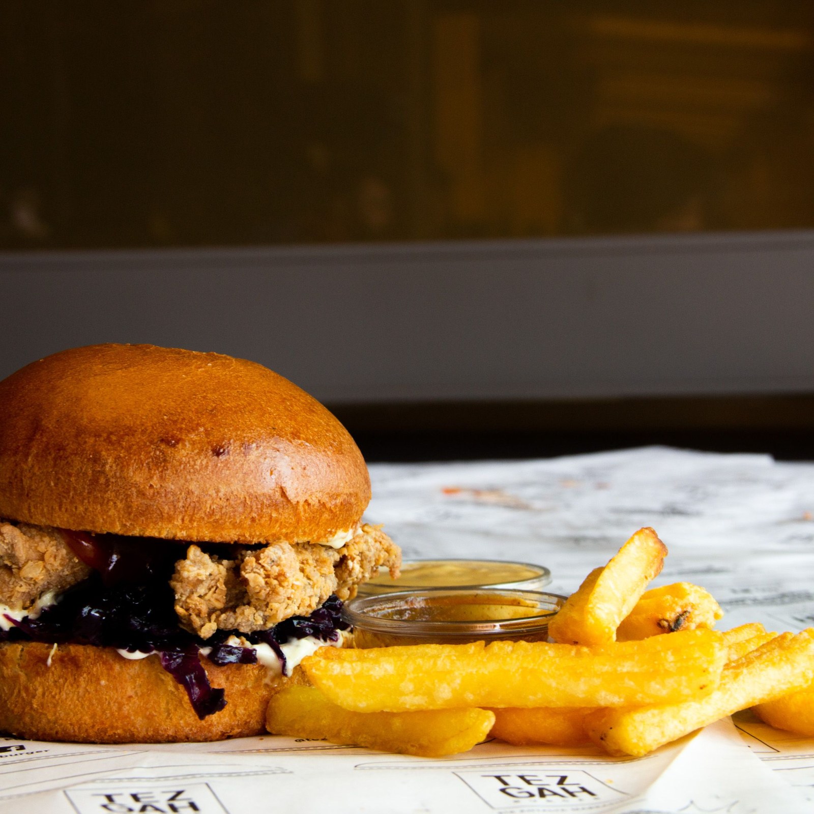 Tezgah'tan Tavuk Burger
