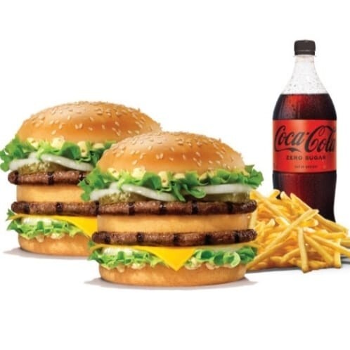 2'li Cheeseburger Menü