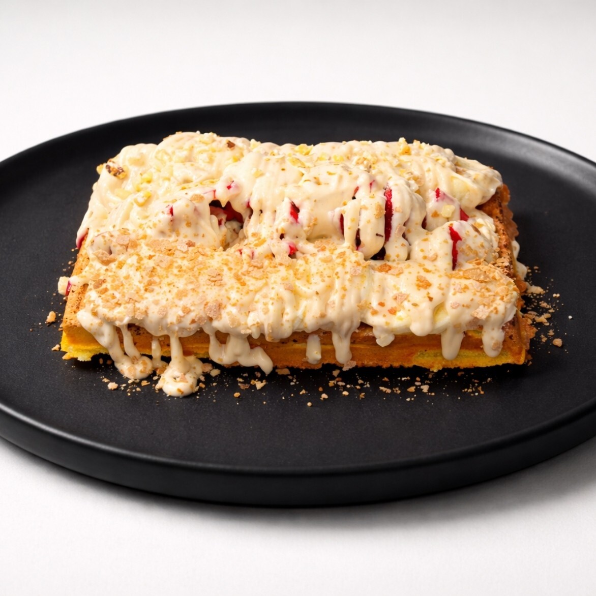 Beyaz Çikolatalı Waffle