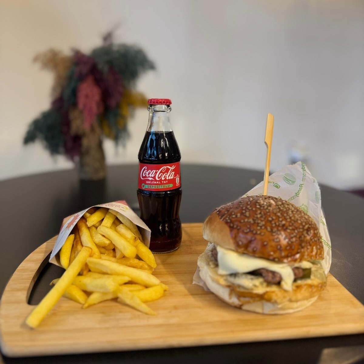 Cheeseburger Menü