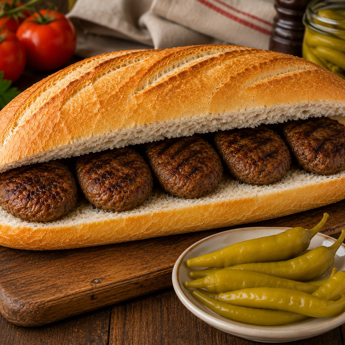 Tam Ekmek Arası Kasap Köfte
