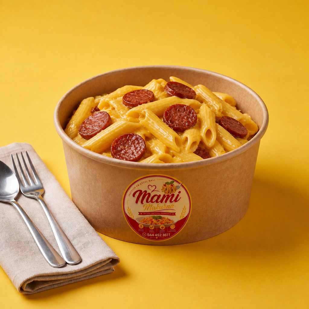 Cheddar & Sucuk Makarna