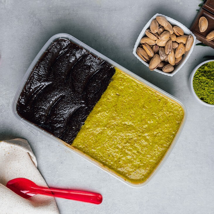 Dubai Çikolatalı İrmik Helvası 500 gr
