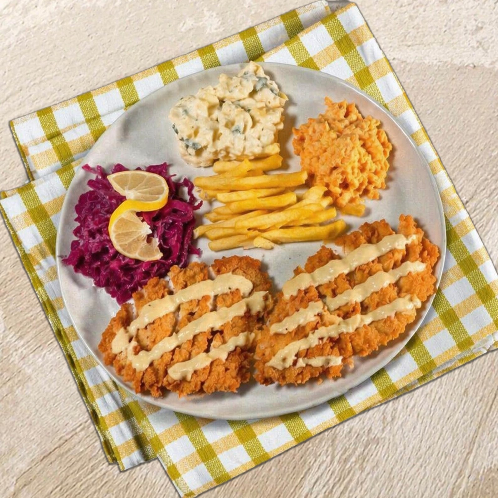 Ballı Hardallı Schnitzel