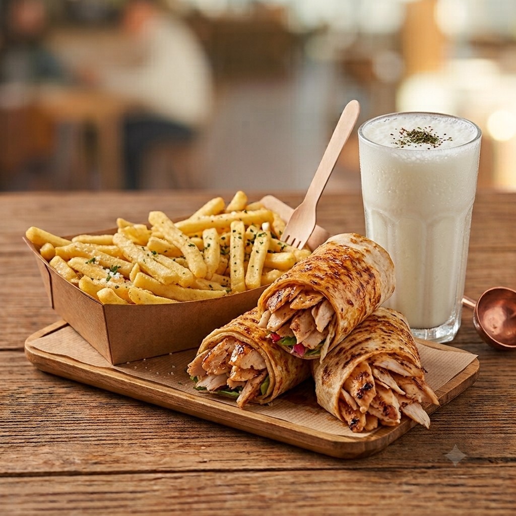 Hatay Usulü Tavuk Döner Menü 1