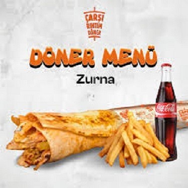 Combo Zurna Tavuk Döner Dürüm Menü