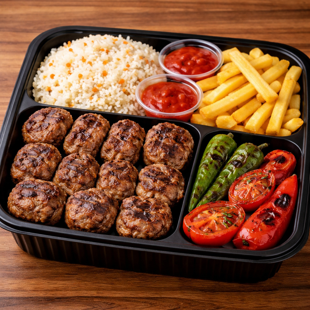 Yarım Kilo Izgara Köfte