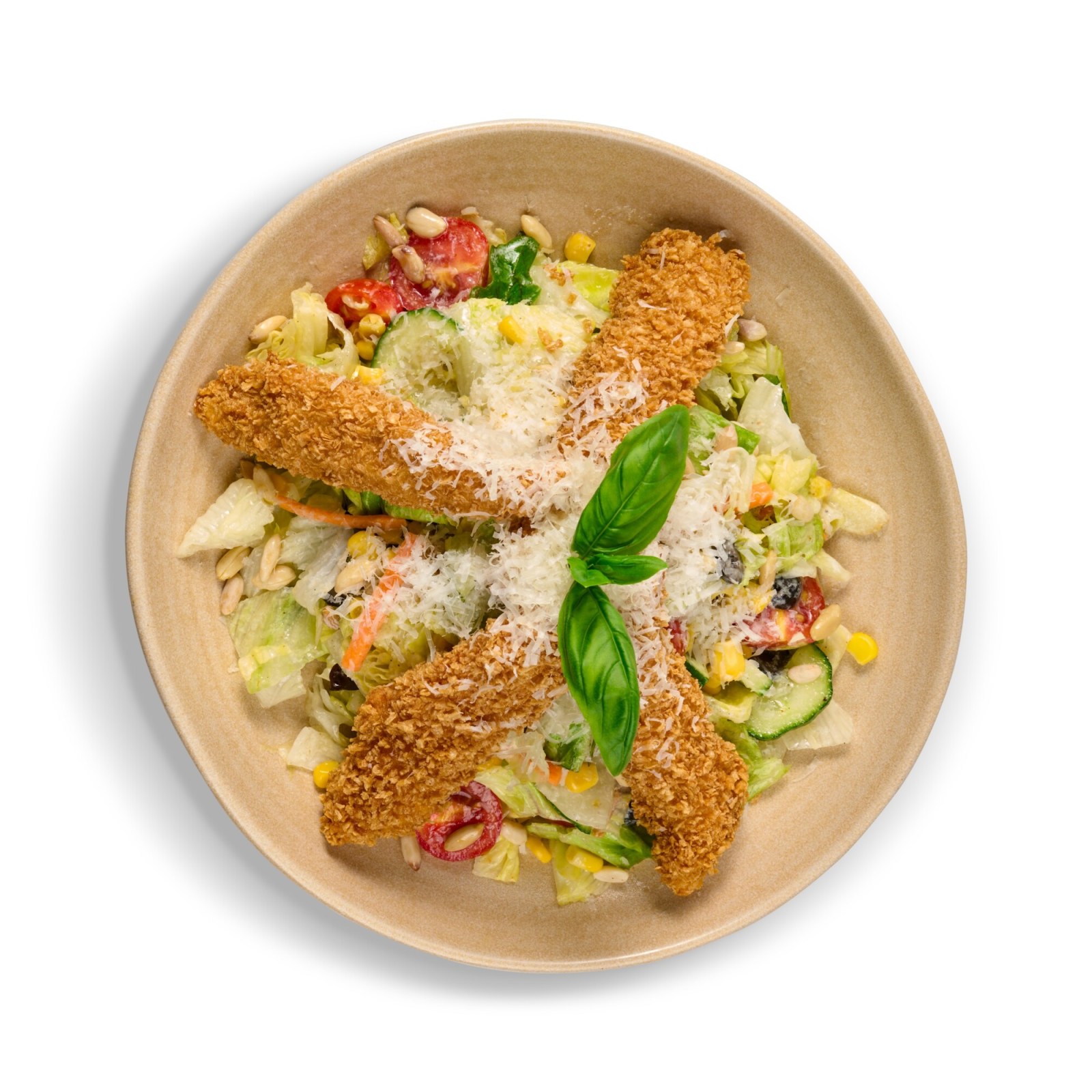 Çıtır Tavuk Salata