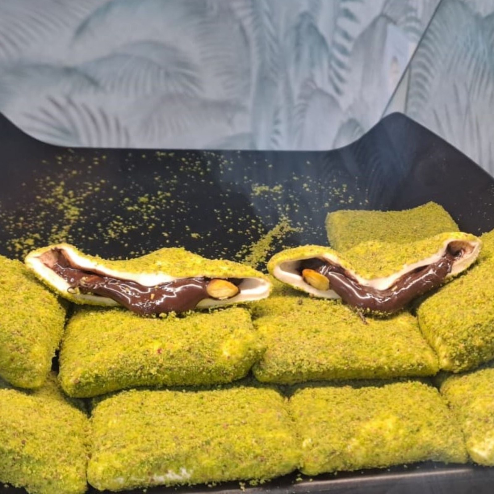 Fıstıklı Kremalı Muska Lokum (1 kg)