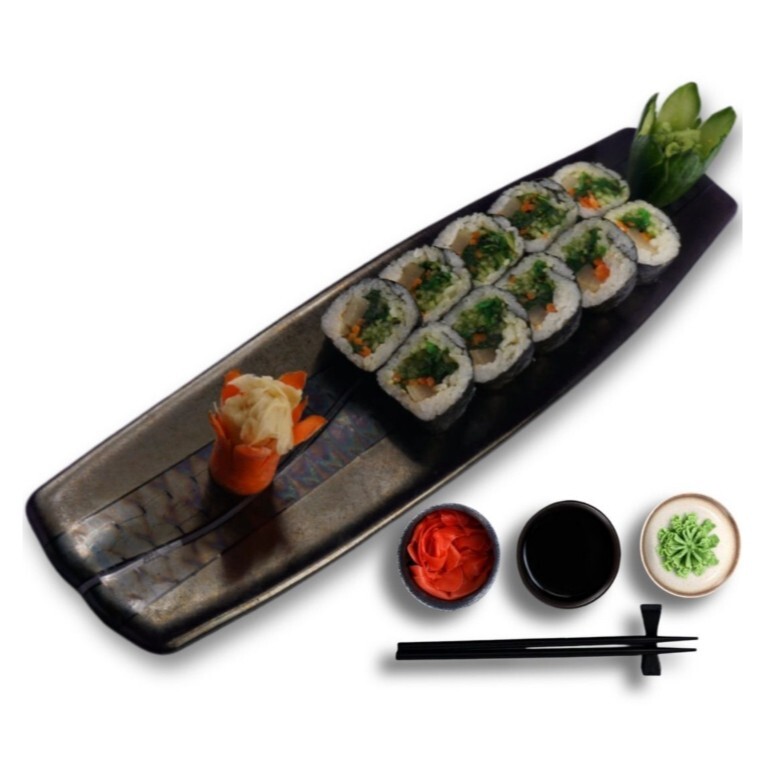 137- Vejetaryen Kimbap (10 Pcs.)