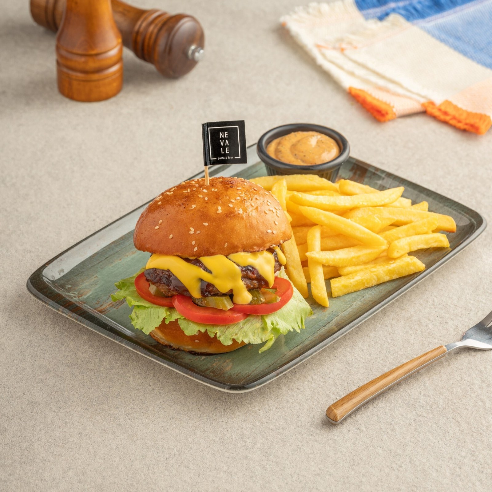 BBQ Chedar Burger