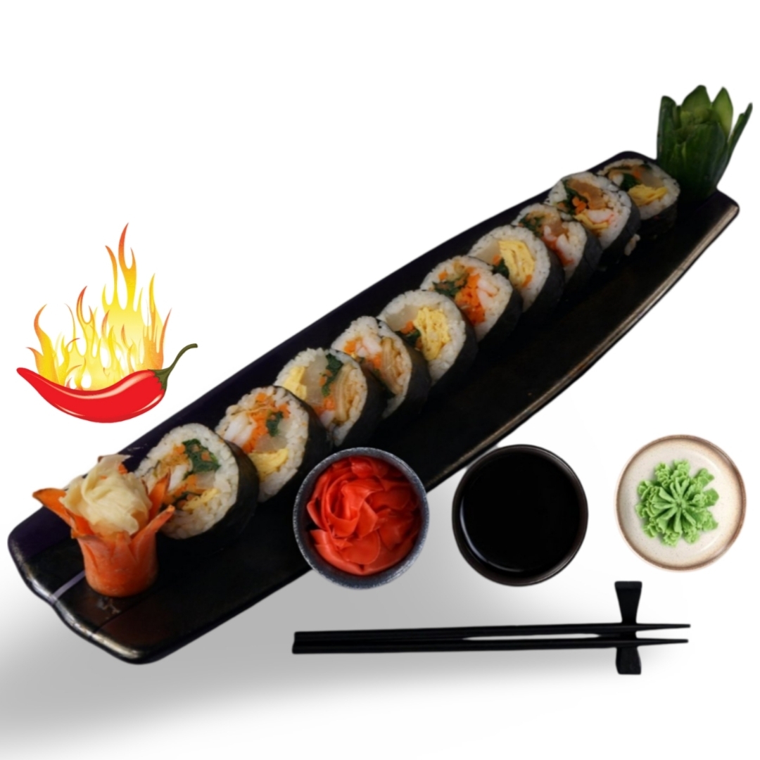 140- Tiger Kimbap (Acılı) (10 Pcs.)
