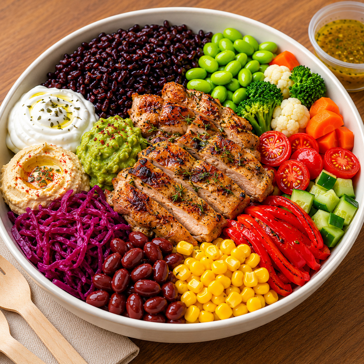 Fit Black Series/ Humuslu Tavuk Fit Bowl