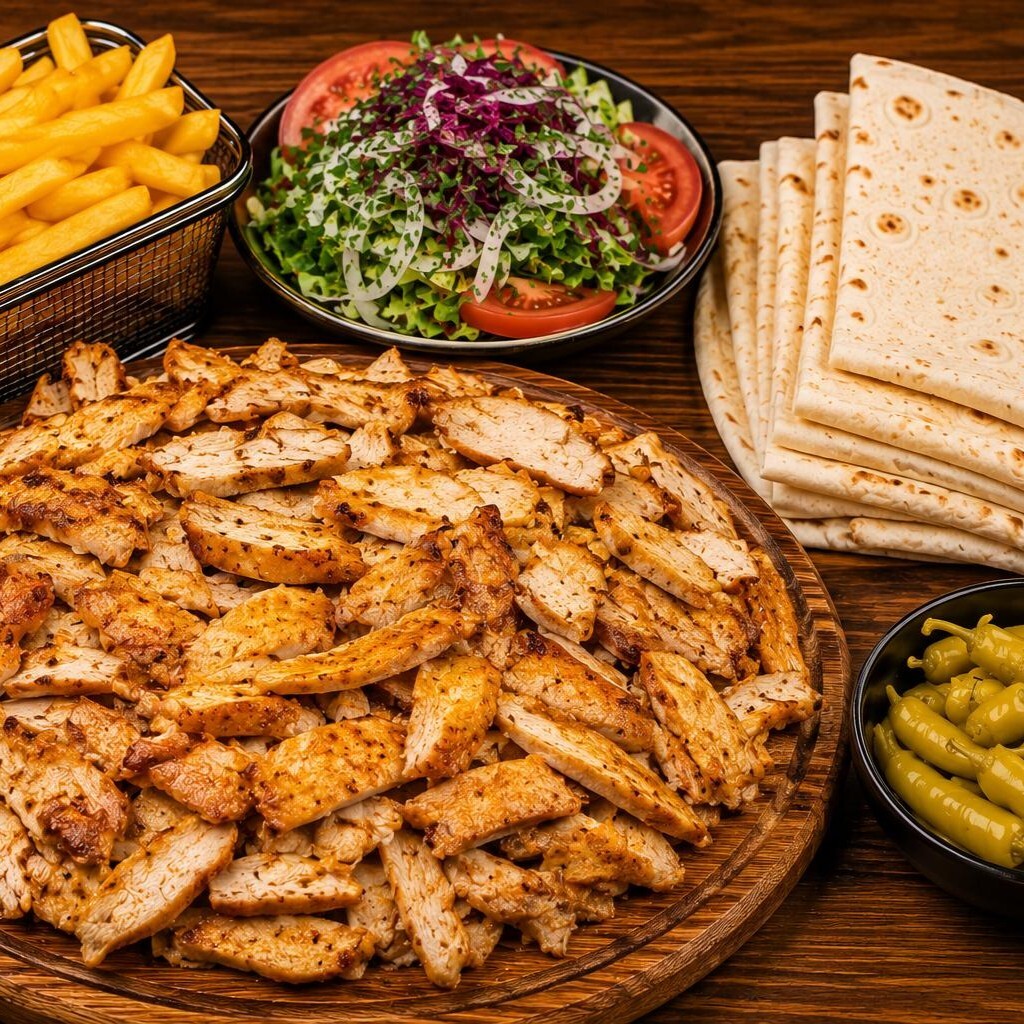 1 Kg Tavuk Döner