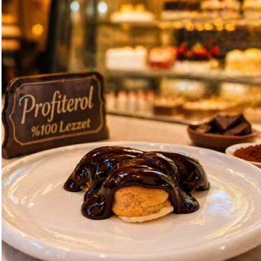 Profiterol Porsiyon ( Opsiyonlu )