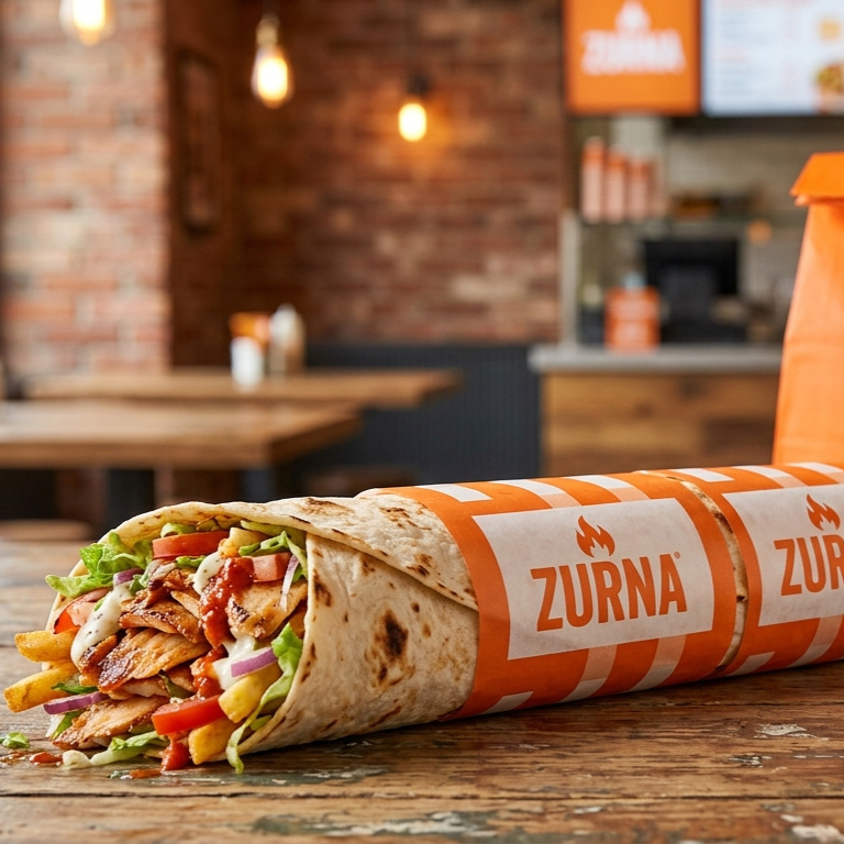 Zurna Tavuk Döner (Tek Ekmek)