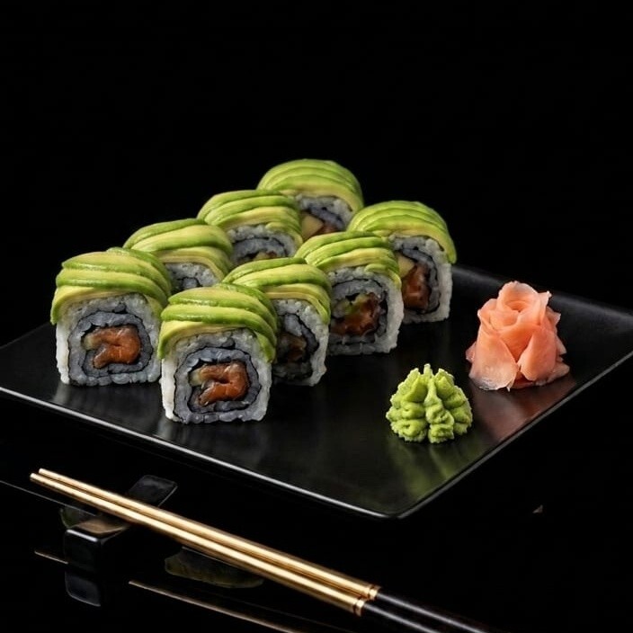 Avokado Sake Rool (8 Pcs.)