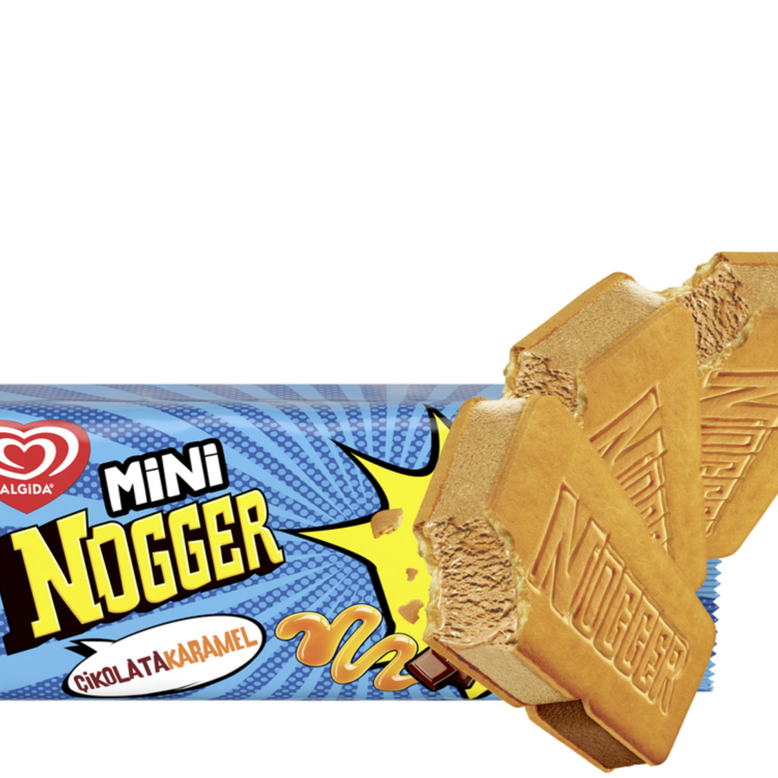 Algida Mini Nogger Sandwich (60 ml.)