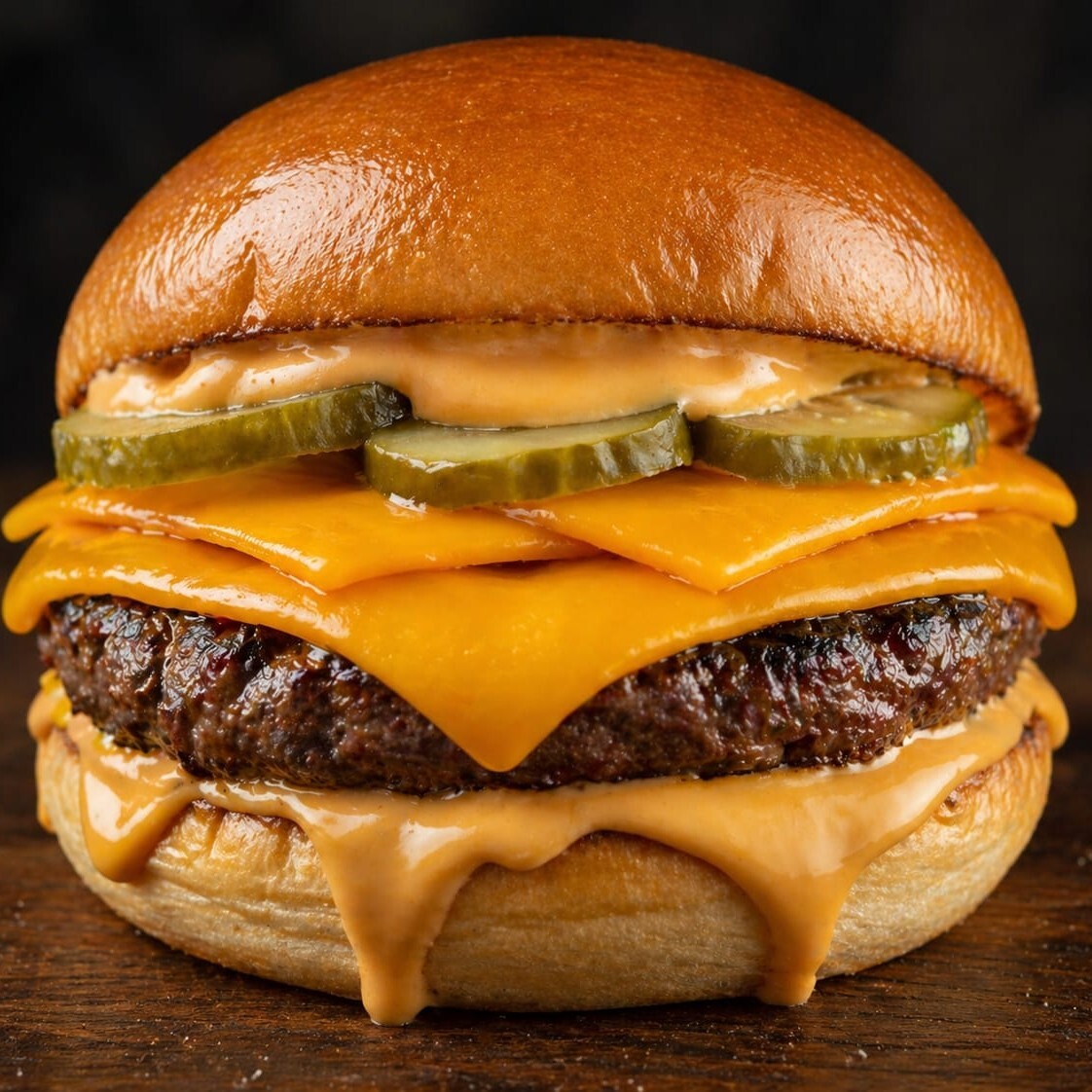 cheese burger (100 gr)