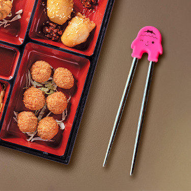 Çocuk Chopstick Pembe