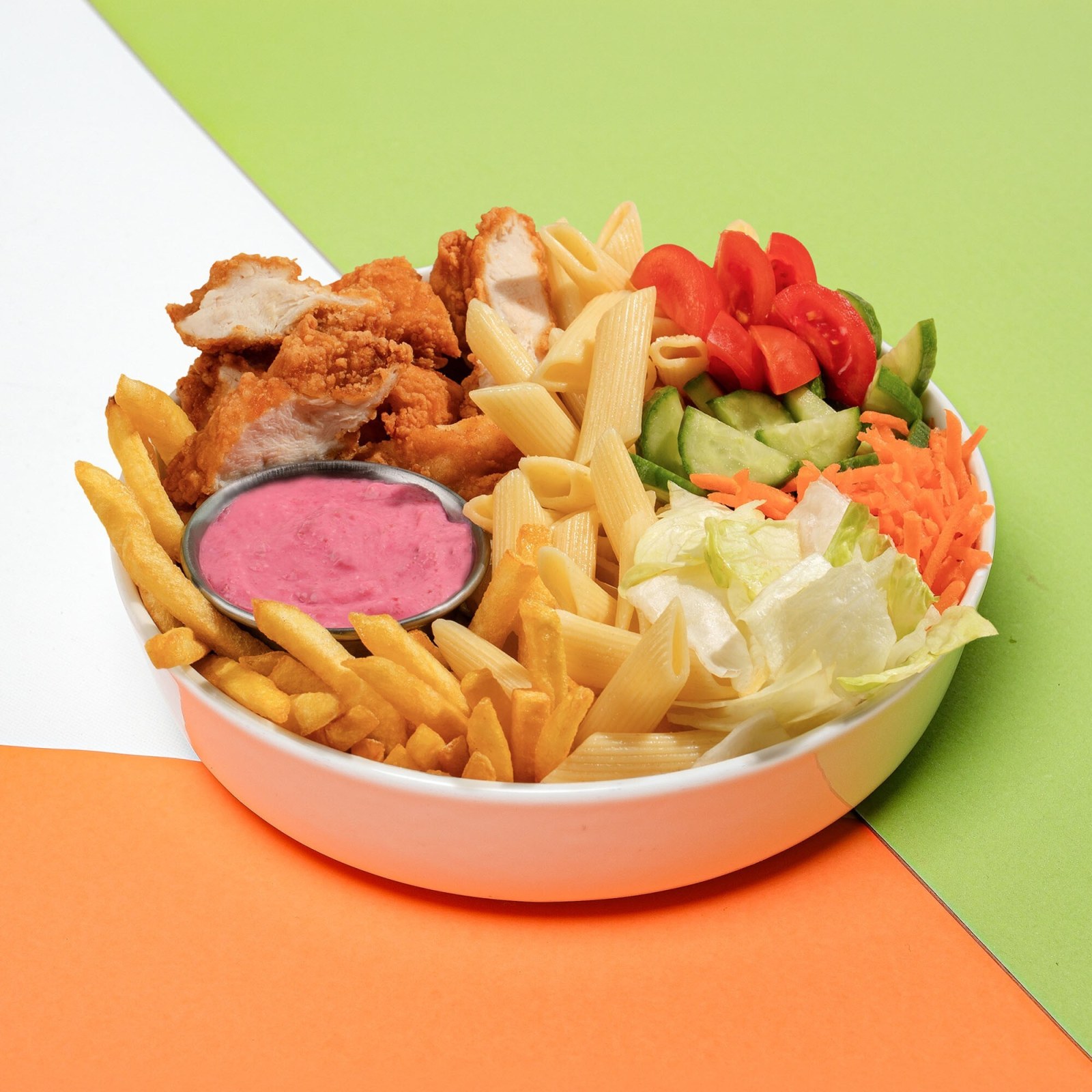 Vişne-Tulum Soslu Makarna Bowl