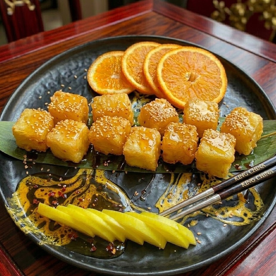 Balda Kızarmış Ananas