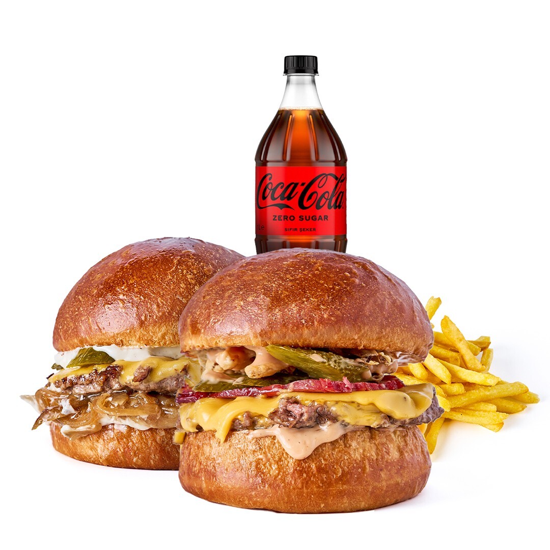 2'li İmza Burger Menü