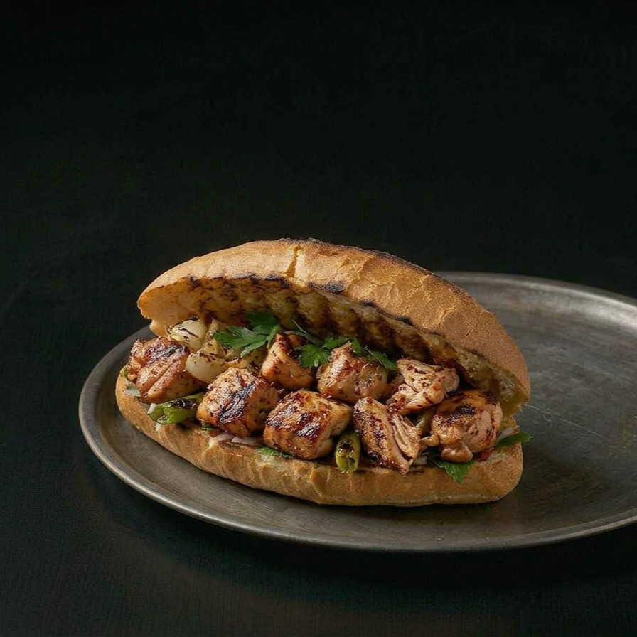 Tam Ekmek Arası Tavuk İncik
