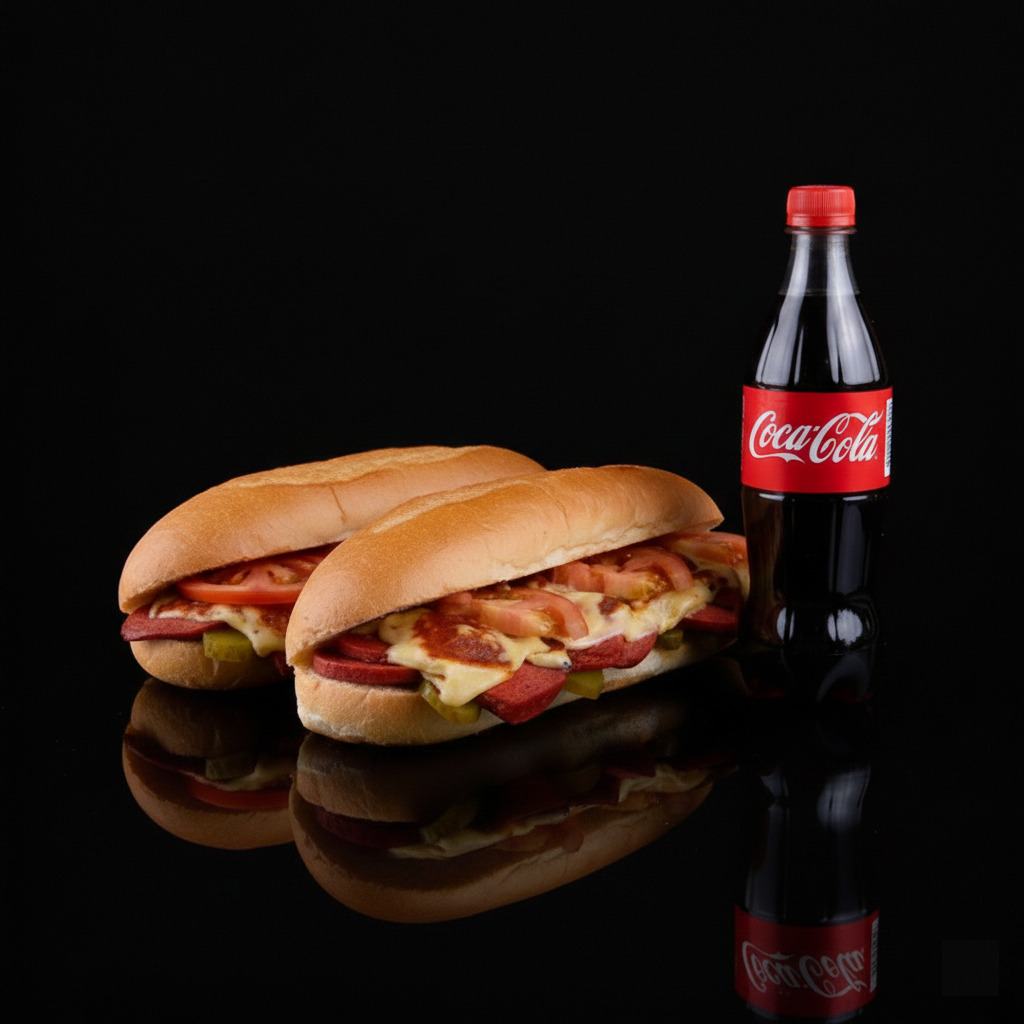 2 Adet Sucuk Kaşar + 1 lt Cola