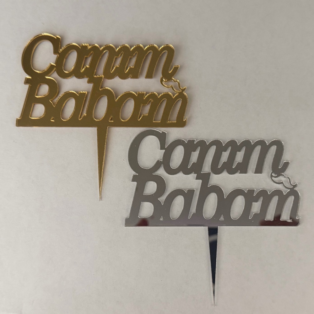 Canım Babam Pasta Pleksi