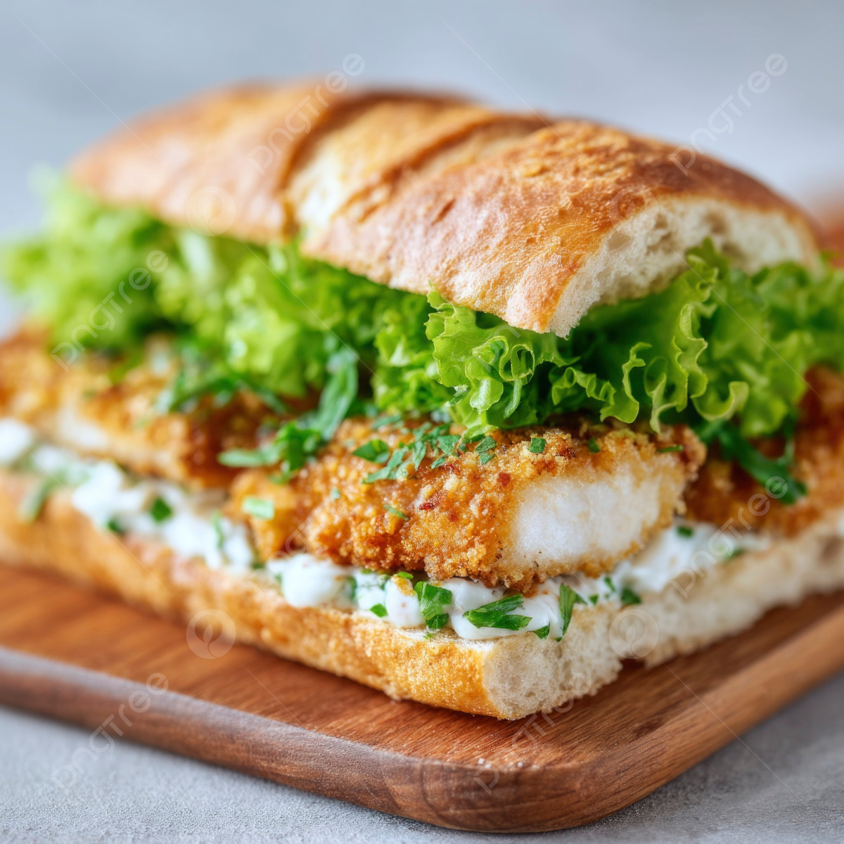 Sandviç Ekmek Arası Tavuk Schnitzel