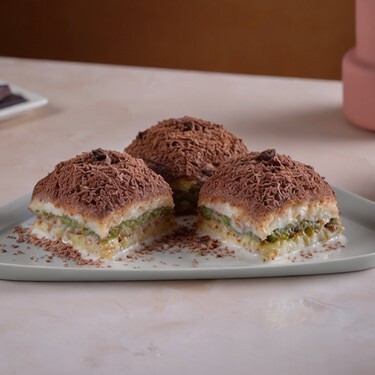Bitter Çikolatalı Kahveli Soğuk Baklava (500 gr)