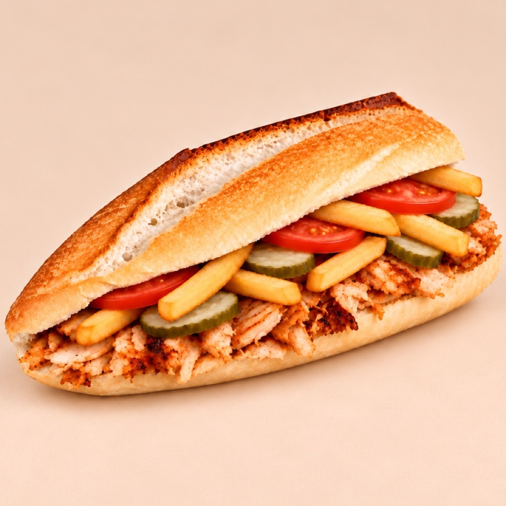 250 Gr Üç Çeyrek Tavuk Döner