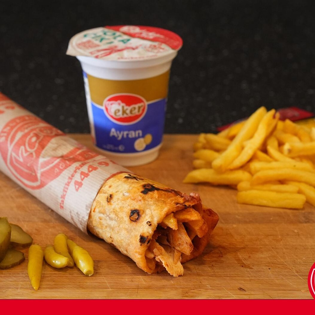 Zurna Tavuk Döner Dürüm Menü 1