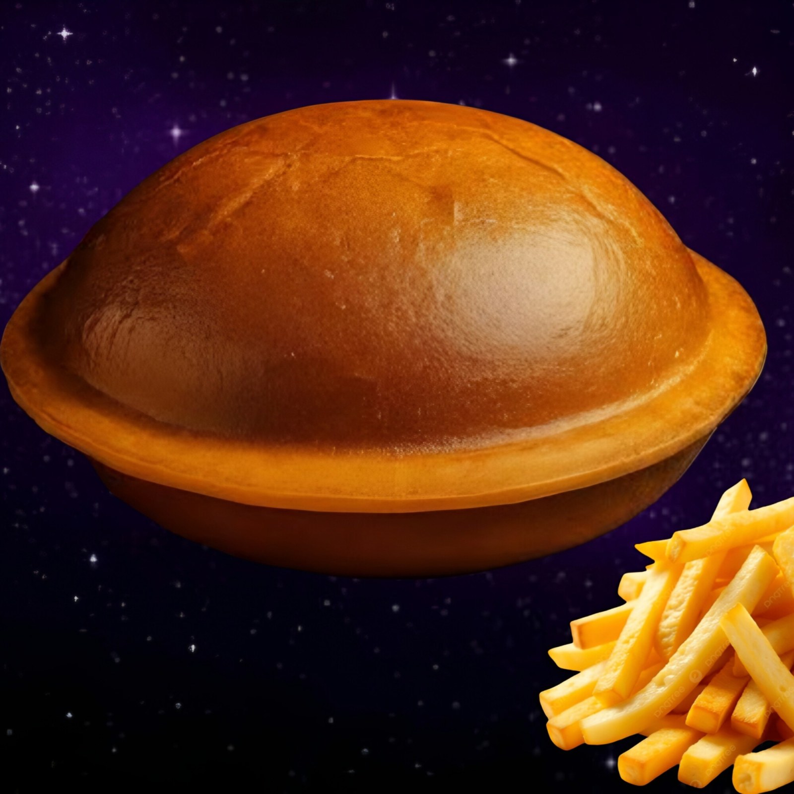 Astro Chick UFO Burger