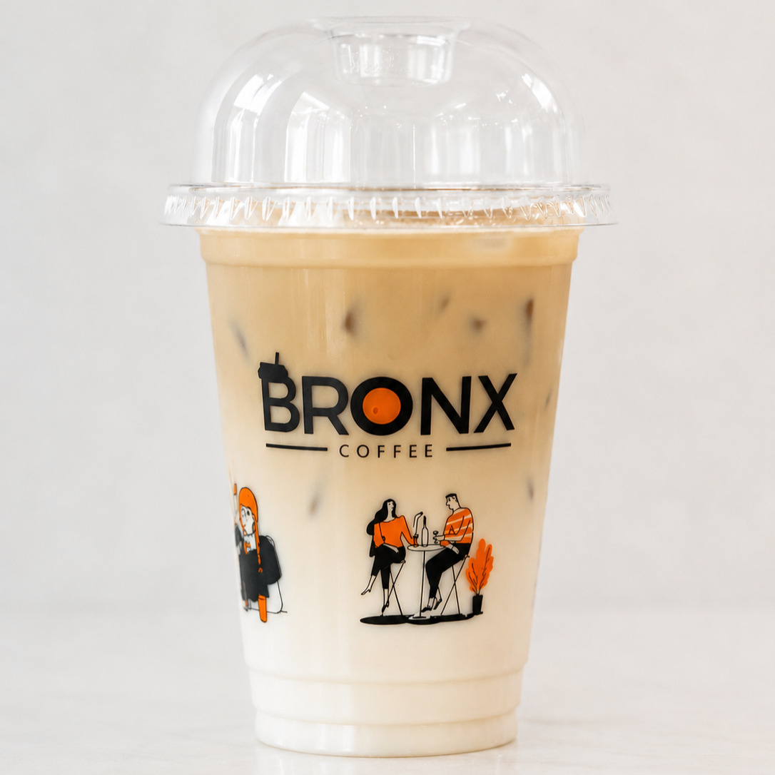 Ice Bronx Macaron Latte (16 Oz)