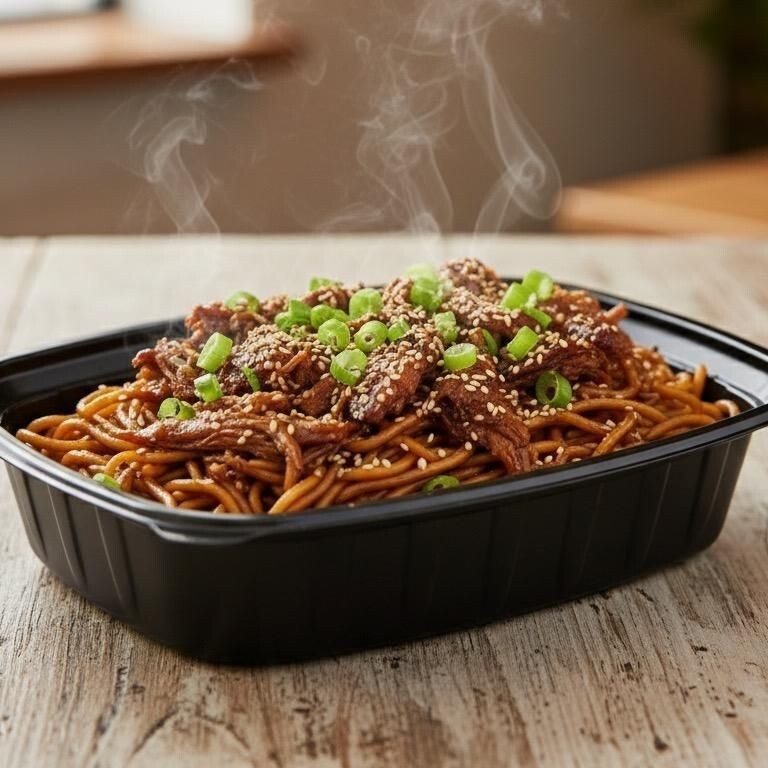 Teriyaki Tavuklu Noodle
