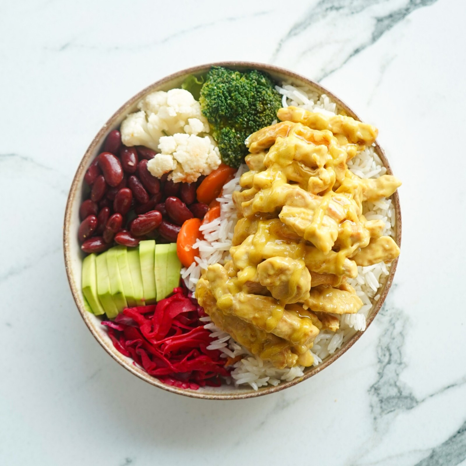 Honey Mustard Sauce / Ballı Hardallı Tavuk Bowl